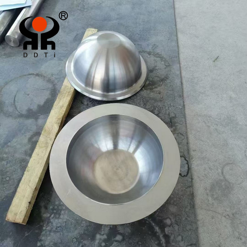 Titanium alloy vessel hea...
