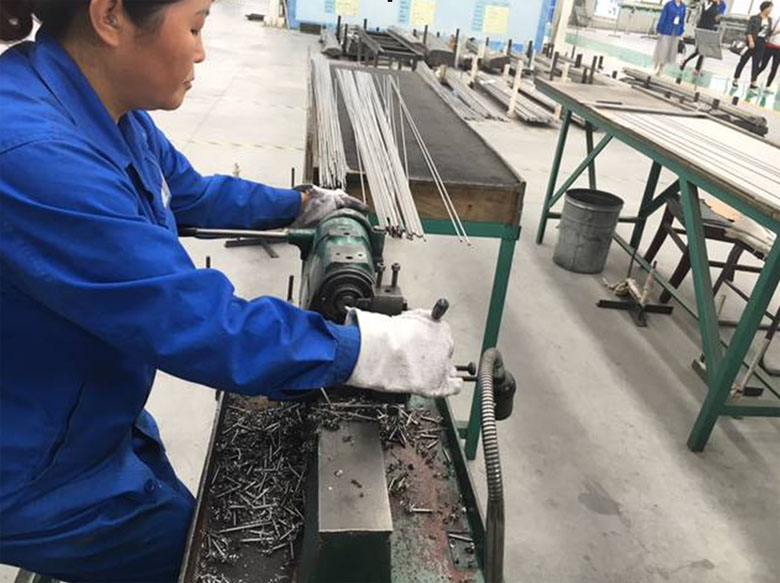 流程十八、平头抛光